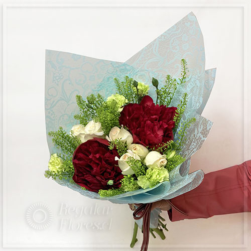 Ramo Peonias Mini | Regalar Flores, Envio de flores, desayunos y regalos a domicilio