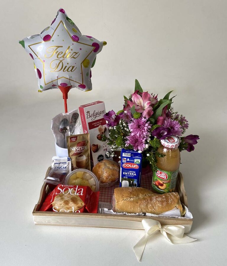 Desayuno Feliz Día Con Flores – Regalar Flores