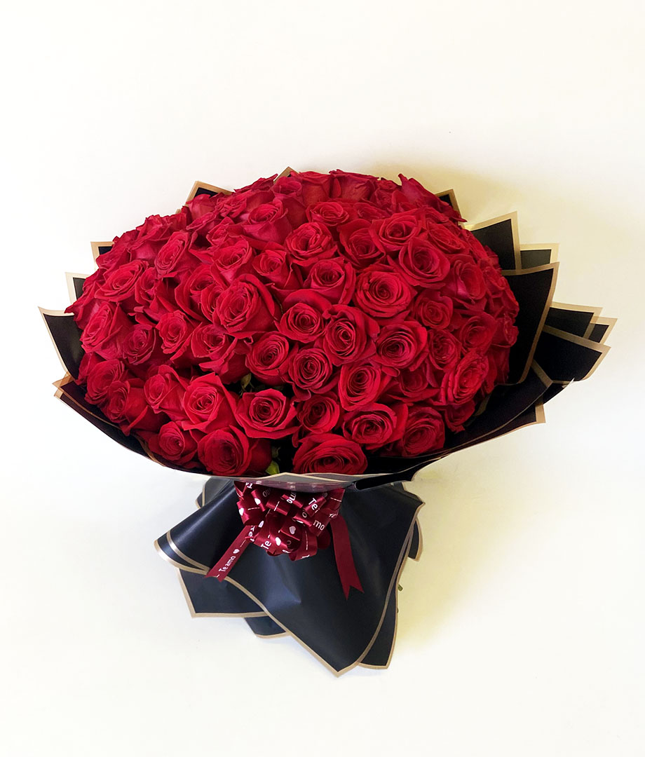 Ramo 100 rosas rojas_1