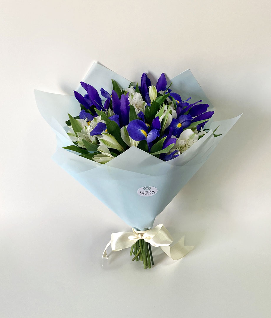 Ramo iris y alstroemerias_1