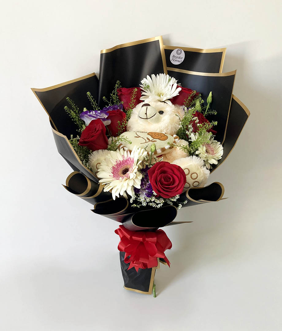 Ramo abrazo de Oso floral