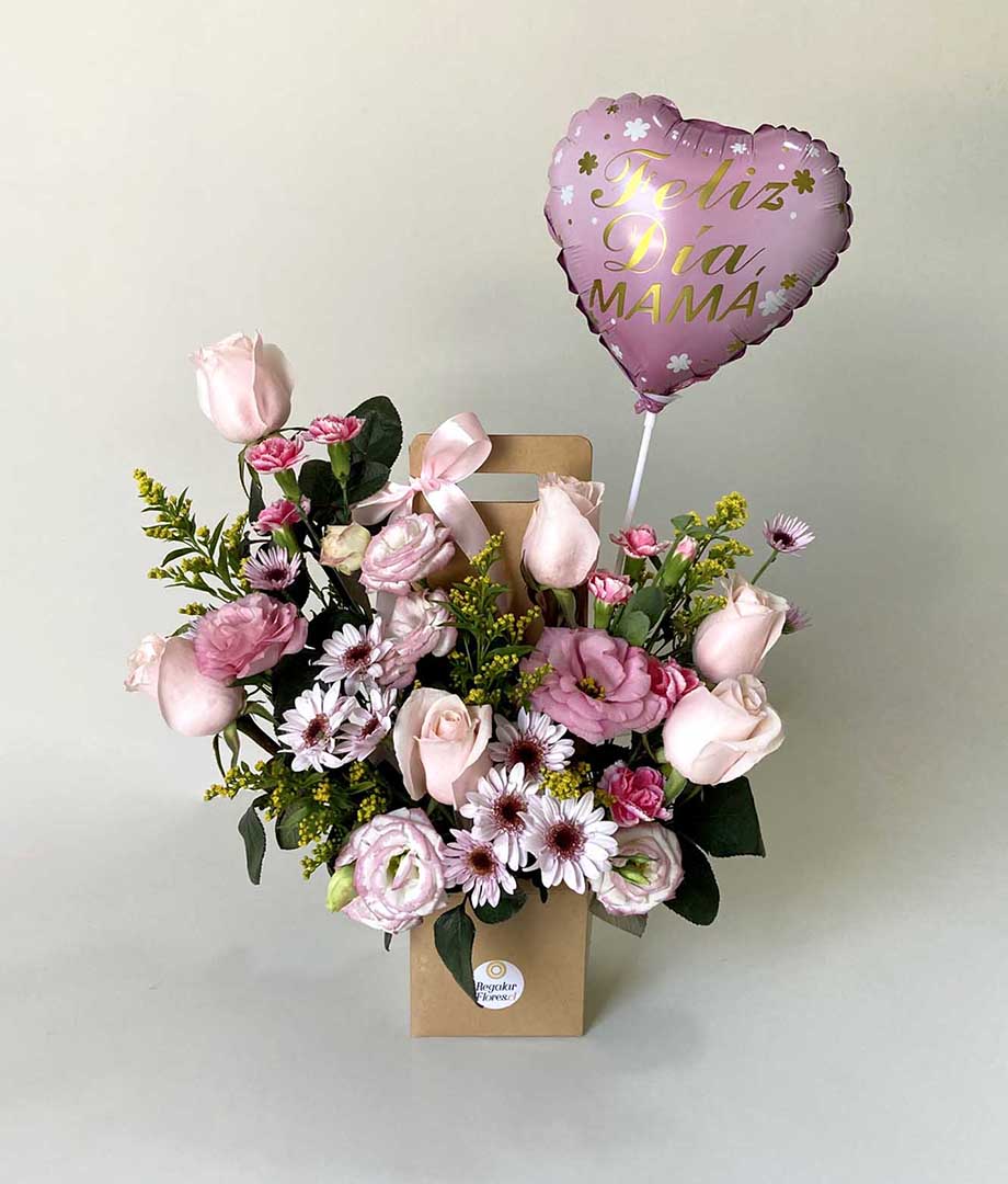 Bolsito Amor de mamá + Globo