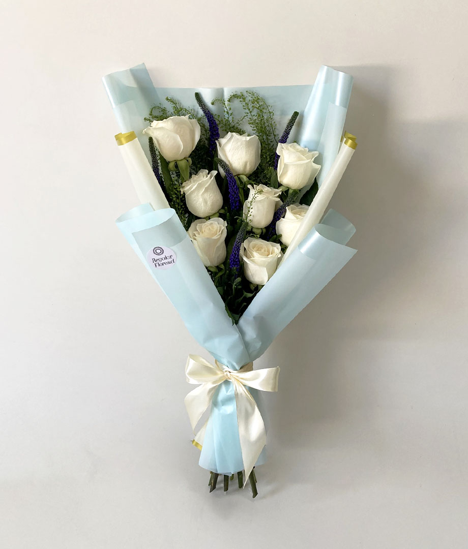 Ramo Serena. 8 rosas y veronicas